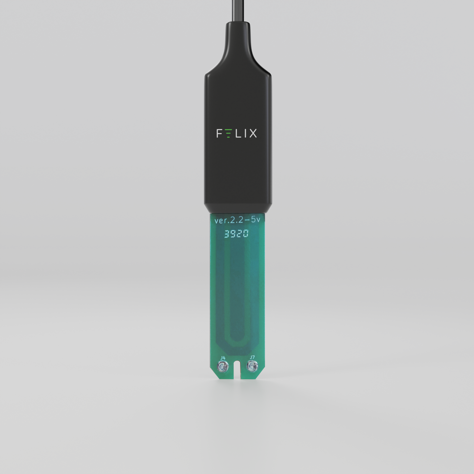 A Felix Smart Moisture and Temperature Probe.