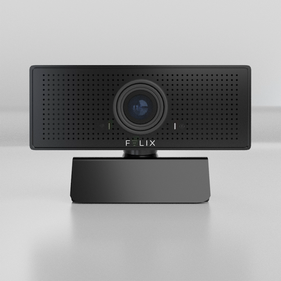 Felix 1080P Camera twisting around, showing off its movement funcitonality.